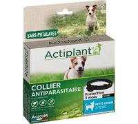 Actiplant Collier Antiparasitaire Chien 2-10kg Noir Pièce