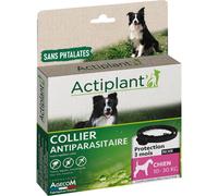 Actiplant Collier Antiparasitaire Noir Chien 15-30kg 1 Pièce