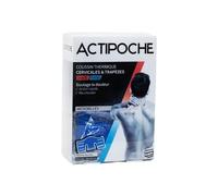 Actipoche Coussin Thermique Cervicales Et Trapèzes Microbilles 24 X 40cm