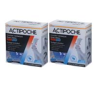 ACTIPOCHE - Coussin thermique Thermothérapie Contractures musculaires et douleurs articulaires Zones ciblées Microbilles 1 unité Pansement(S) 2x1 pc(s)