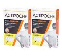 ACTIPOCHE Patchs chauffants Pansement(S) 2x1 pc(s)