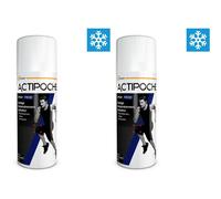 ACTIPOCHE - Spray Froid Apaise et soulage temporairement la douleur Cryothérapie 1 unité 400ml Liquide 2x400 ml