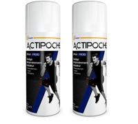 ACTIPOCHE - Spray Froid - Apaise et soulage temporairement la douleur - Cryothérapie - 1 unité (Lot de 2)