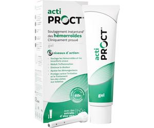 Actiproct Gel Soulagement Des Hémorroïdes Tube 30g