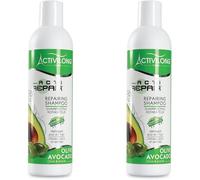 Actirepair Shampooing Réparateur Aux Huiles D'olive Et Avocat 250 Ml (Lot De 2)