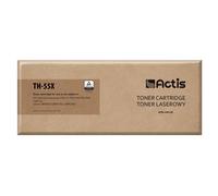 Actis Cartouche toner TH-55X (remplacement HP 55X CE255X, Canon CRG-724H ; Standard ; 12500 pages ; noir)