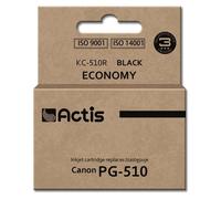 Actis Encre KC-510R (remplacement du Canon PG-510 ; Standard ; 12 ml ; noir)