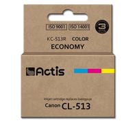 Actis Encre KC-513R (remplacement Canon CL-513 ; standard ; 15 ml ; couleur)