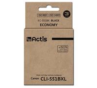 Actis Encre KC-551Bk (remplacement de l'encre Canon CLI-551BK ; Standard ; 12 ml ; noir)