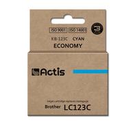 Actis Kb-123c Encre (remplacement Brother Lc123c/lc121c Standard 10 M
