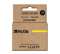 Actis Kb-223y Encre (remplacement Brother Lc223y Standard 10 Ml Jaune