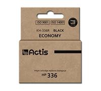 ACTIS Teinte KH-336R (REEMPLAZO DE HP 336 C9362A - ESTÁNDAR - 9 ML - Negra)