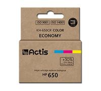 ACTIS Teinte KH-650CR (REEMPLAZO par HP 650 CZ102AE - ESTÁNDAR - 9 ML - Color)