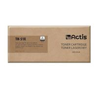 Actis Toner Th-51X pour Imprimante HP, Remplacement HP 51X Q7551X; Standard; 13000 Pages; Noir.