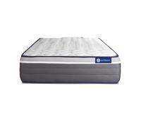Actisom Matelas 80x200 Ressorts Ensaches+Memoire De Forme Maxi Epaisseur 7zones De Confort