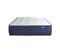 ACTISOM Matelas 90x200 Ressorts ensachés et Mémoire de forme 5zones de confort
