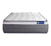 Matelas 90x200 Ressorts ensachés+Mémoire de forme Maxi épaisseur 7zones de confort