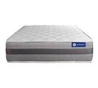 ACTISOM Matelas Latex et mémoire de forme 120x190 cm Maxi épaisseur 5zones de confort
