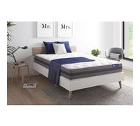 ACTISOM Matelas Latex et mémoire de forme 140x200 cm Maxi épaisseur 5zones de confort