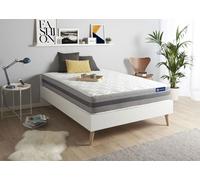 Actisom Matelas Mémoire De Forme 200x200 Cm Maxi Épaisseur 5 Zones De Confort