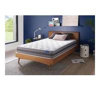 Actisom Matelas Ressorts Ensachés Et Mémoire De Forme 140x190 Cm Maxi Épaisseur 5 Zones De Confort