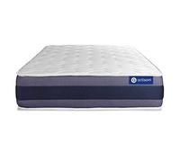 Matelas Ressorts ensaches+Memoire de forme ACTIFLEX MORPHO 90x200 Maxi epaisseur 5zones de confort