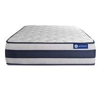 Actisom Matelas Ressorts Ensaches Et Memoire De Forme Actiflex Ergo 120x190 Cm Maxi Epaisseur 5zones De Confort