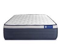 Actisom Matelas Ressorts Ensaches+Memoire De Forme Actiflex Max 80x200 Cm Maxi Epaisseur 7zones De Confort