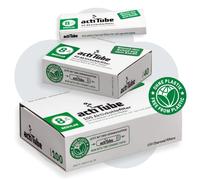 actiTube Lot de 100 filtres à charbon actif - Plus de plaisir de fumer grâce au charbon actif