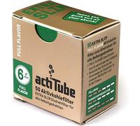 actiTube Filtre à charbon actif extra fin Gold 6 mm 1 boîte de 50 = 50 filtres, 50 g