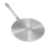 ACTIV CUISINE Adaptateur Induction Disque Plaque 24CM de Diffusion de Chaleur en acier inoxydable, Diffuseur à Induction Moka pour utiliser des Cafetières et des ustensiles de cuisine