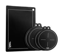 ACTIV CUISINE Protection Plaque Induction, Protege Plaque Induction, Adaptateur Plaque Induction résistant à la Chaleur, en Silicone et Fibre de Verre, Anti-Rayures et Anti-brûlures, 5 pièces