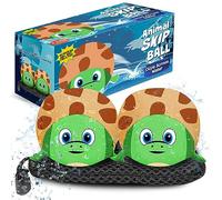 Activ Life Animal Skip Balls (Lot de 2) Jouets Tortues pour Enfants Jeux de Piscine pour Enfants Jouets Aquatiques pour Tout-Petits de 3 Ans 2 à 4 Ans Meilleurs Jouets de Piscine Jouets de Natation