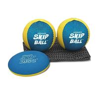 Activ Life Lot de 2 balles de Saut Aquatiques pour Piscine et Plage - Saute sur l'eau - pour Enfants à partir de 7 Ans, Adolescents et Adultes - Jouet d'été en Jaune/Cyan