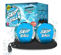Activ Life Ultimate Skip Ball (Blue Spots) Jouets de plage amusants et jeux d'eau pour garçons, adolescents et cadeaux pour les hommes qui ont tout - Cadeaux d'anniversaire d'été cool pour fils, frère