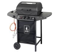 Activa Lavastein Gasgrill 5,5 kW + Brûleur Latéral 2,5 kW, 1 unité