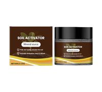 Activateur de Sol, 60G Activateur de Sol Biologique pour Plant D'intérieur, Améliorant de Sol, Accélérateur de Compost pour Plants D'intérieur D'extérieur, Suppléments Naturels Plants Engrais