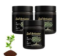 Activateur de sol, Activateur de sol pour plantes, hydrosoluble, Améliore la santé des racines et du sol (3 pièce)
