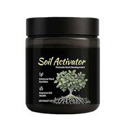 Activateur de sol, booster de santé du sol, activateur de sol et engrais végétal bio - Améliore la séquestration du carbone dans le sol pour massifs, pelouses et plantes d'intérieur. (1pcs)