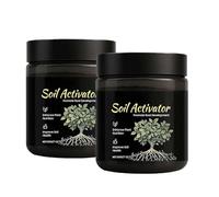Activateur de sol, booster de santé du sol, activateur de sol et engrais végétal bio - Améliore la séquestration du carbone dans le sol pour massifs, pelouses et plantes d'intérieur. (2pcs)