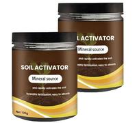 Activateur de sol, engrais professionnel à base de farine d'os, booster de santé pour la terre, activateur de sol biologique et engrais pour plantes (2pcs)