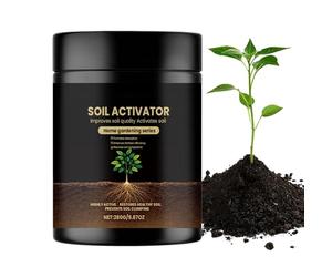 Activateur De Sol Soil, 280g Soil Pro Activator, Mendement De Sol Biologique, Activateur De Soils Soluble Dans L'Eau, Pour Plant D'Intérieur Potager Fleurs Tomate Orchidée Bégonia Pelouse Jardin