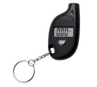 Activateur de valve de pneu Mini manomètre de pneu de style porte-clés, écran LCD numérique, 2-150 PSI, testeur de pression d'air pour pneus de voiture pour Véhicule Moniteur de Pression des Pneus