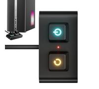 Activation à Distance pour Ordinateurs Partagés - Interrupteur De Démarrage Externe Léger Pour Ordinateur | Bouton de Commande PC Plug and Play pour Bureau Maison et Lieux Publics