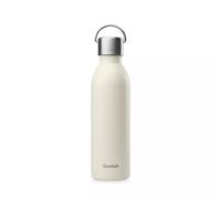 Qwetch - Bouteille Isotherme Active Sable 600ml - Gourde avec Anse Inox Recyclé - 24h Froid et 12h Chaud - Etanche, Sans BPA & Compacte