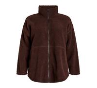 Active by Zizzi Veste en polaire fonctionnelle 'AOPHELIA' marron, Taille 7XL-8XL