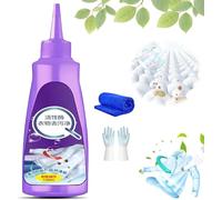 Active Enzyme Détachant pour linge - Détachant à lessive enzymatique - Bouteille violette - Nettoyant pour taches tenaces - 120 ml (1 pièce)