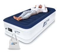 Active Era Matelas Gonflable 1 Personne 99×188×36,5 cm - Confort Ultra Doux, Pompe Électrique, Gonflage Rapide 1,5 Min, Support Stable & Surface Velours
