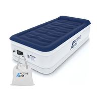 Active Era Matelas Gonflable - 1 Personne - Imperméable - Pompe Électrique Intégrée - 99 x 188 x 36.5 cm