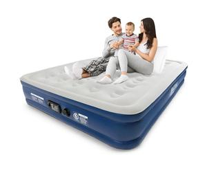 Active Era Matelas Gonflable 2 Personnes, Lit Gonflable avec Pompe électrique intégrée, Gonflage en Moins de 3 Min, pour Le Camping, déménagements et invité